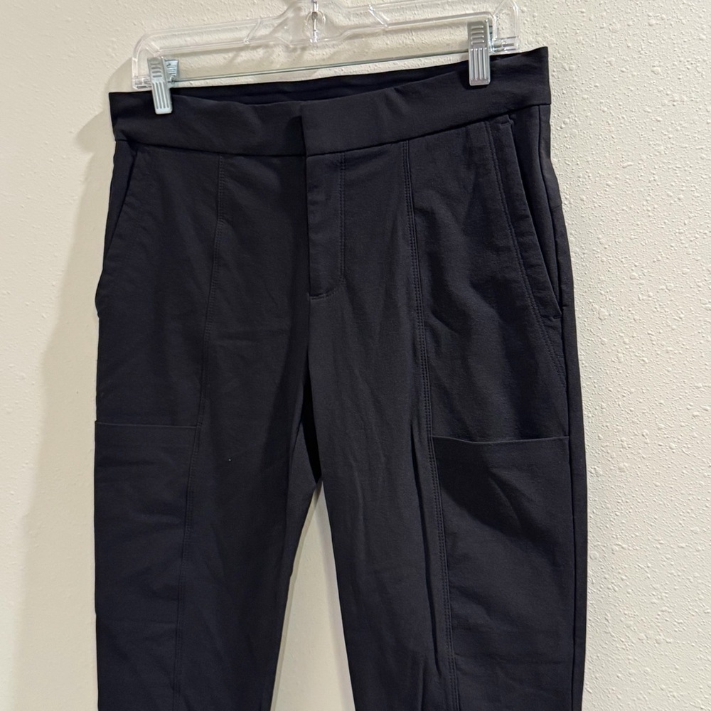 Athleta Size 6 Black Wander Stash Skinny Pant Everyday Stretch Office Travel - Picture 3 of 7